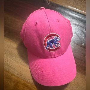Pink child Chicago cubs hat